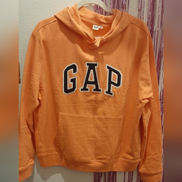GAP Tops - GAP Orange Hoodie